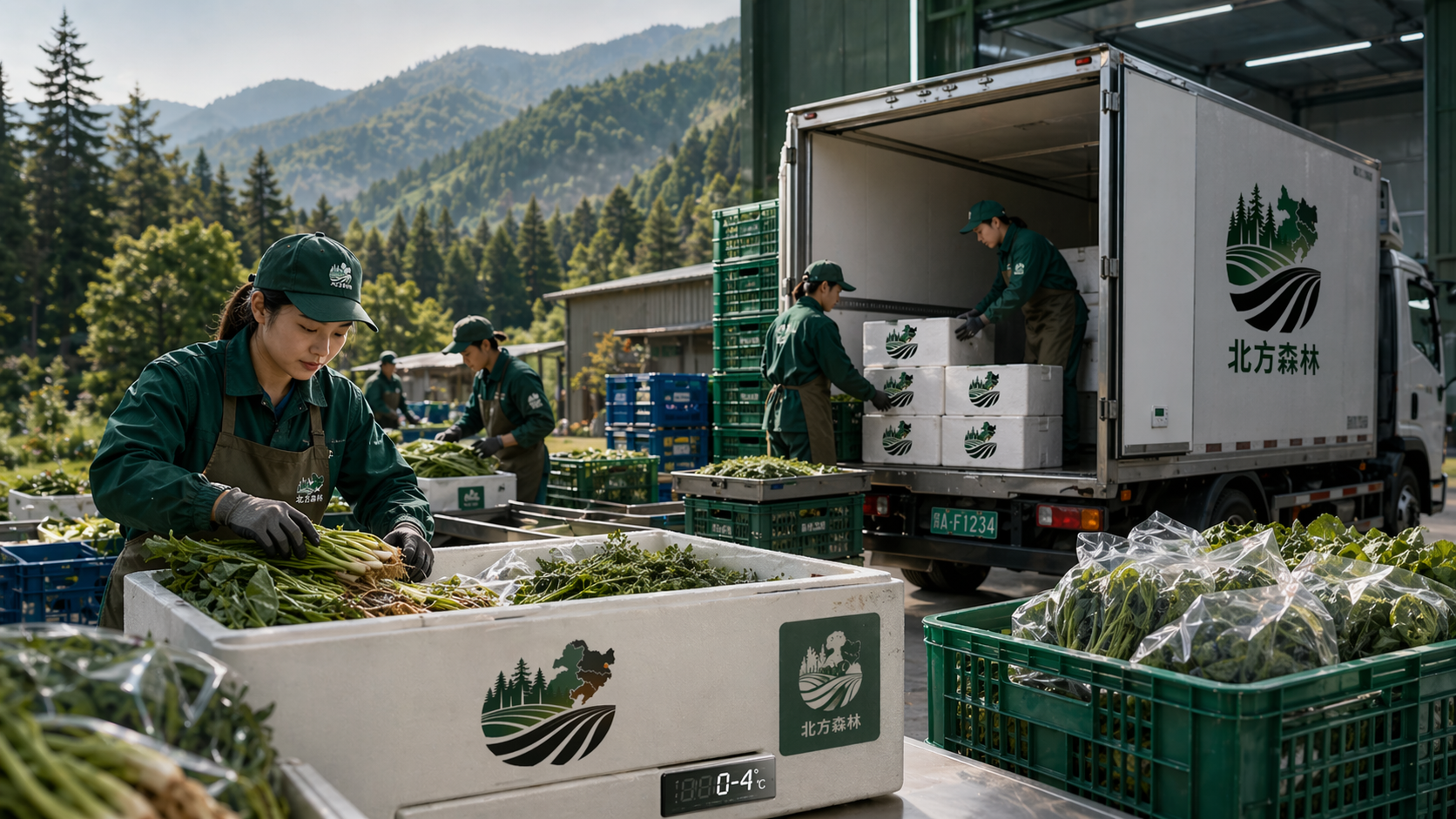 冷链不是配套，是成交前提：山野菜如何跨季节、跨城市、跨渠道