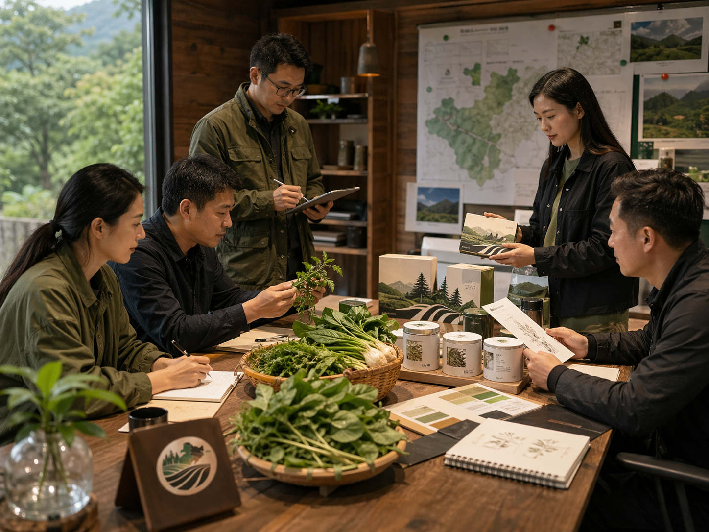 北方森林寒地龙菜与刺五加双线项目储备