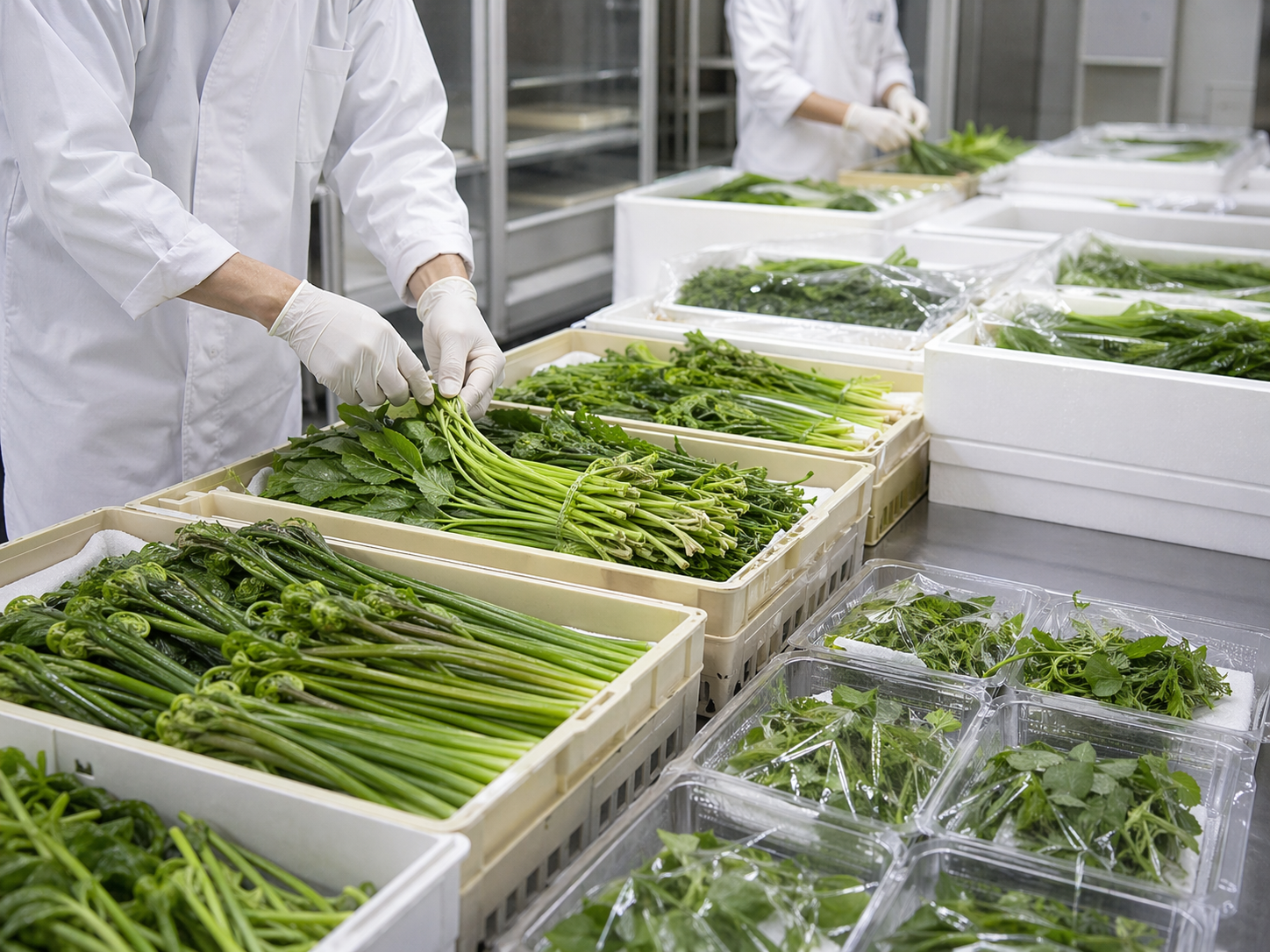 东北山野菜标准化供应链与餐饮交付