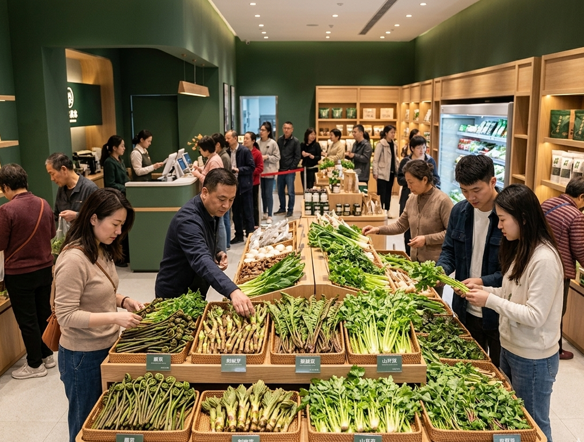 极境鲜舱社区门店效果图